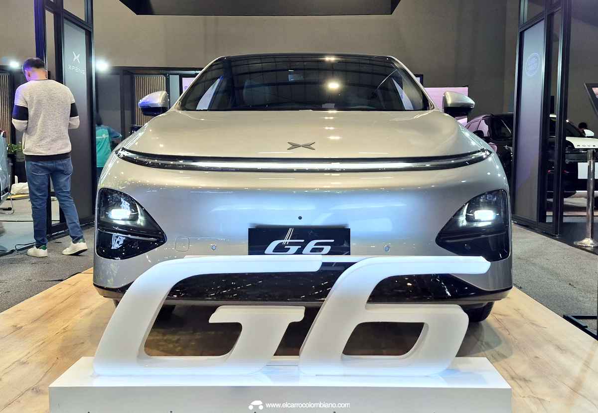 Xpeng G6 Colombia SUV eléctrico de alta tecnología