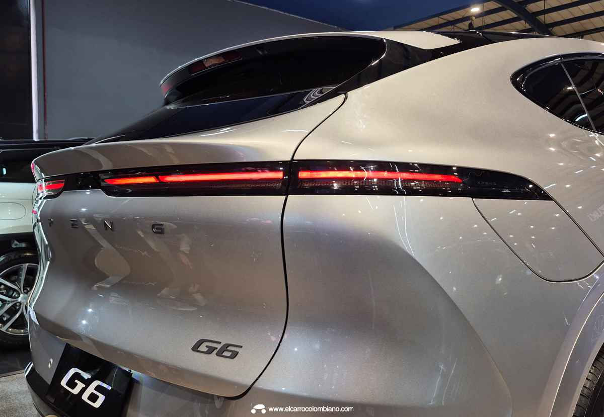 Xpeng G6 Colombia SUV eléctrico de alta tecnología