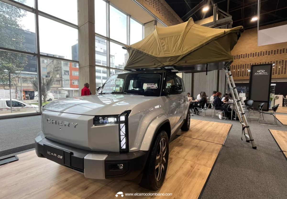 Chery iCAR 03 Terra accesorios Colombia