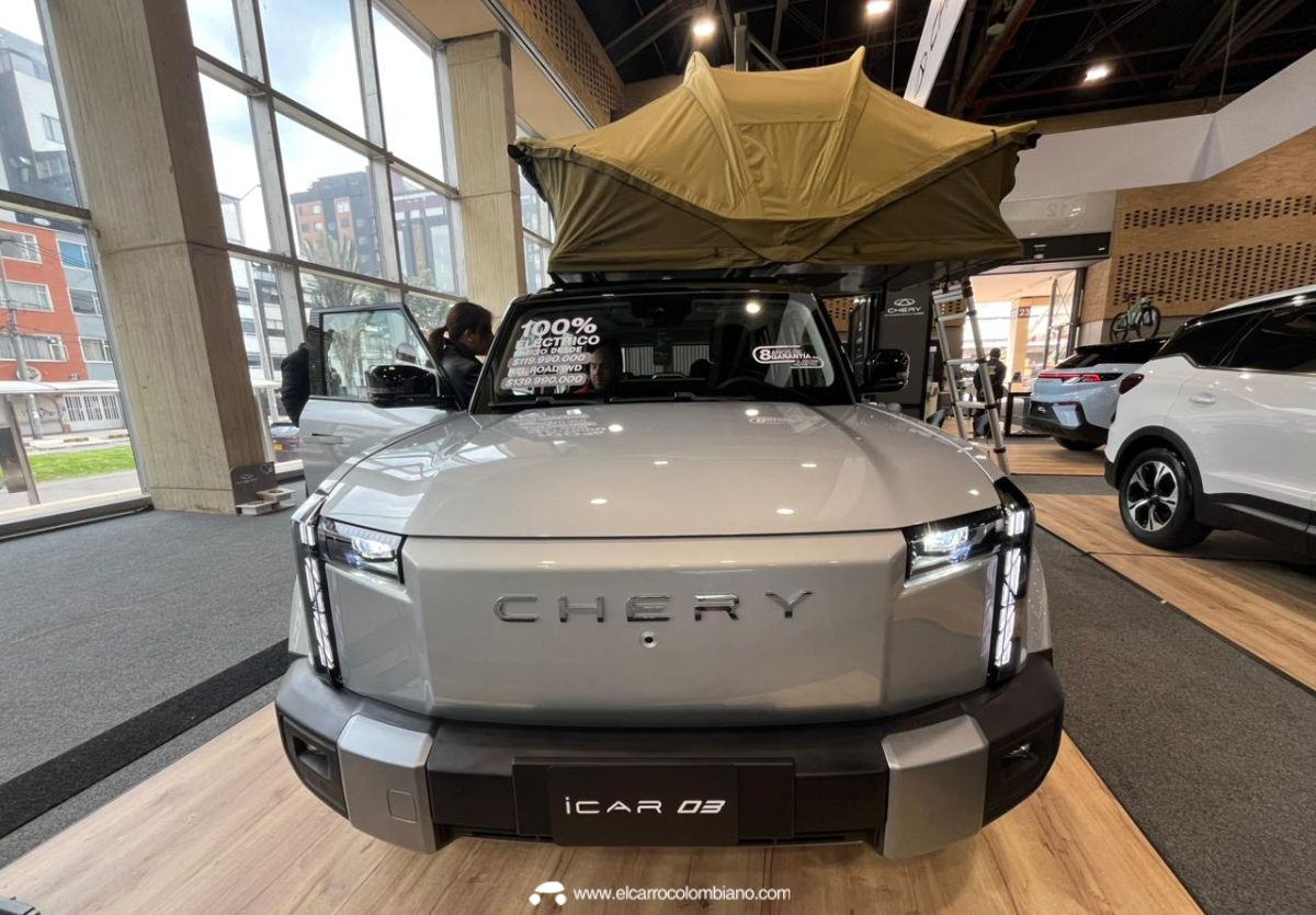 Chery iCAR 03 Terra accesorios Colombia