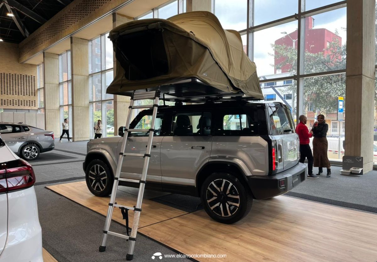 Chery iCAR 03 Terra accesorios Colombia