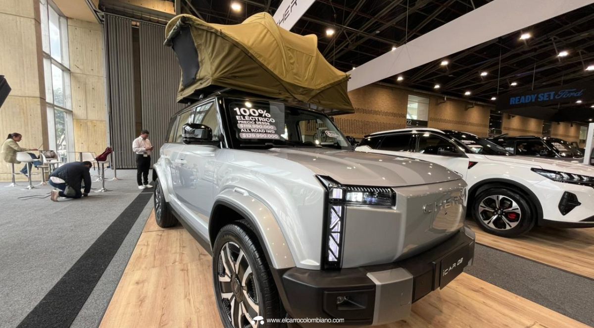 Chery iCAR 03 Terra accesorios Colombia