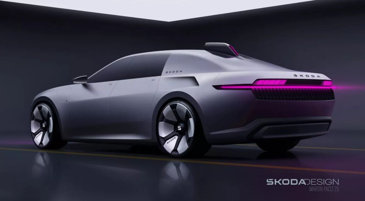 Skoda 100 Concept eléctrico 2025