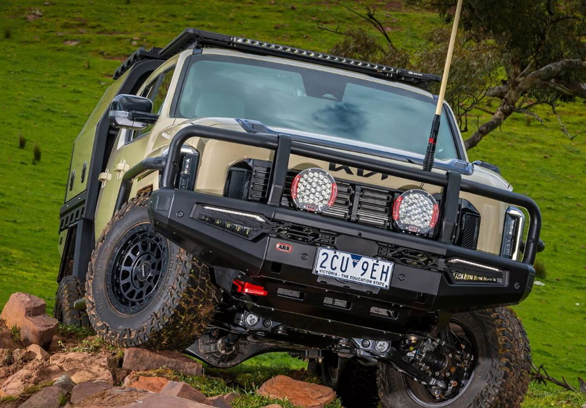 Kia Tasman 2026 accesorios ARB