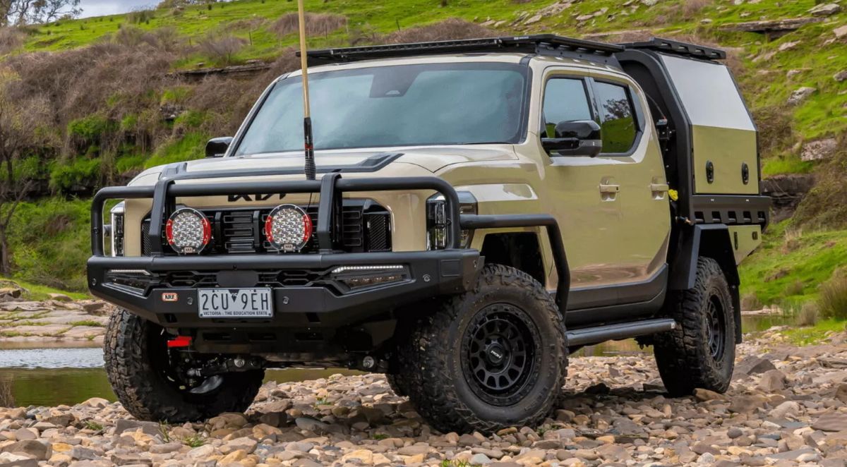 Kia Tasman 2026 accesorios ARB