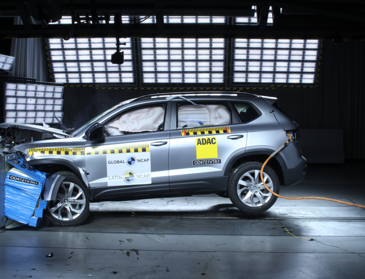 Volkswagen Taos Latin NCAP Prueba de choque Seguridad automotriz