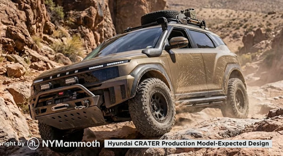 Hyundai Crater renders 2025
