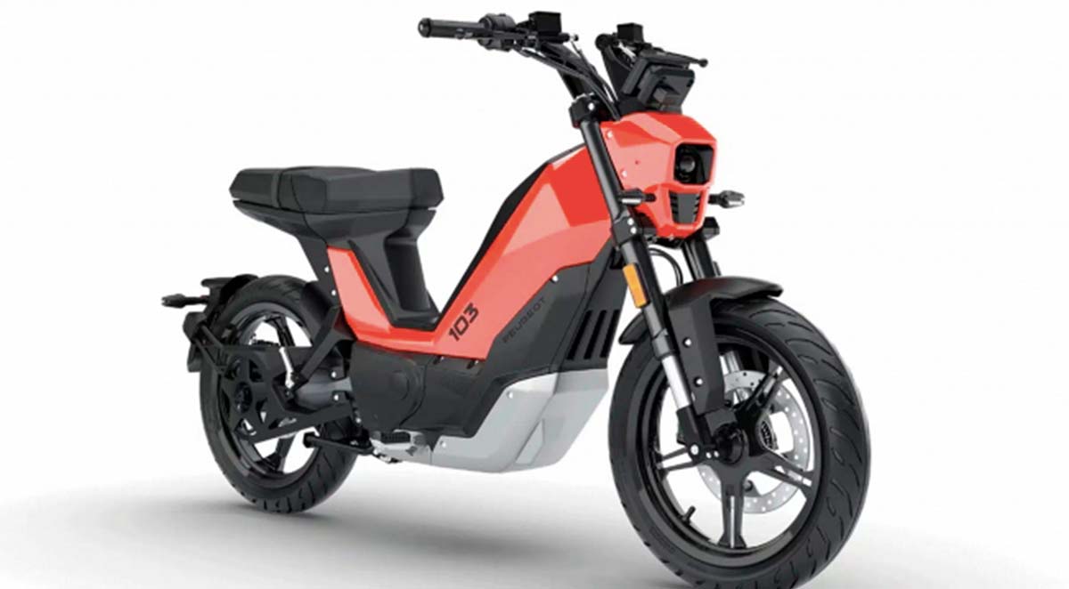 Peugeot 103 scooter eléctrico