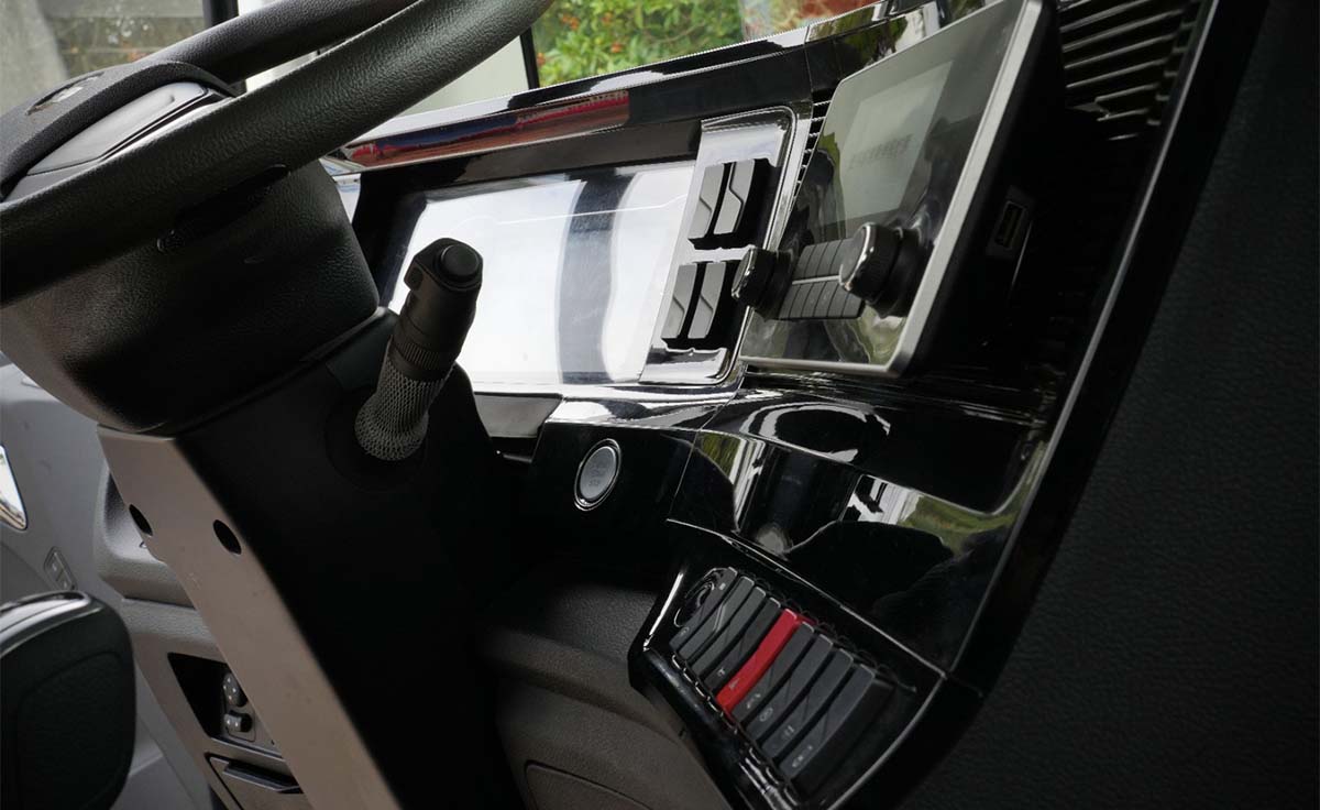 Camión botellero BYD eléctrico