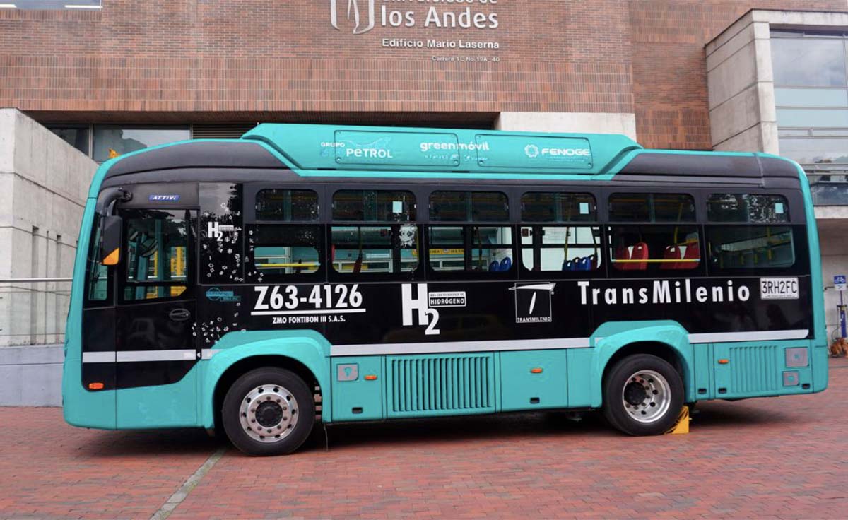 Hidrógeno Ecopetrol y Transmilenio