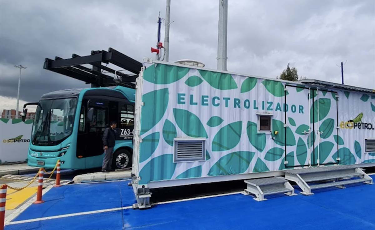 Hidrógeno Ecopetrol y Transmilenio