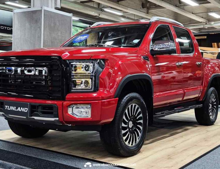Foton Tunland G9 Colombia pick-up Turbo Diésel híbrida
