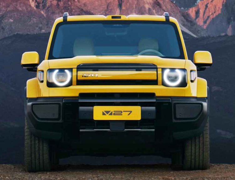 Chery iCar V27 híbrido enchufable de rango extendido