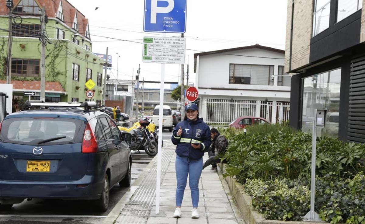 Zonas de parqueo Bogotá