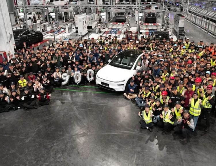 Tesla hito de producción 2025