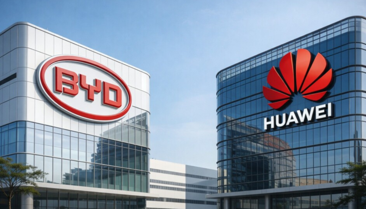 BYD, Huawei, HarmonyOS, autos conectados, vehículos inteligentes, ecosistema HarmonyOS, conectividad vehículo hogar