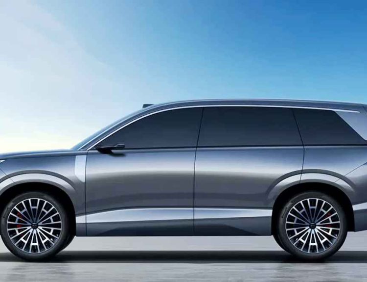 BYD Dynasty-D concept car, lateral