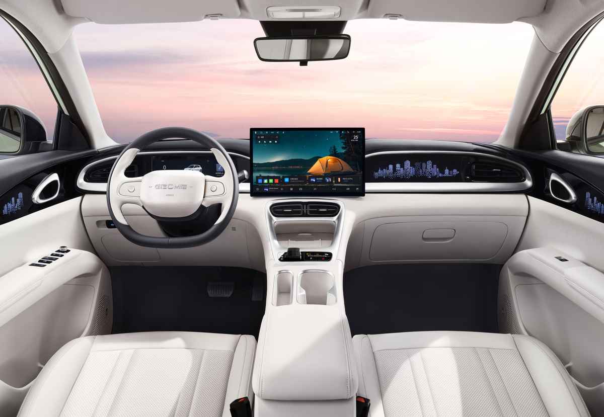 Geely Geome Xingyuan, Geely Galaxy Xingyuan, Geely EX2, Interior