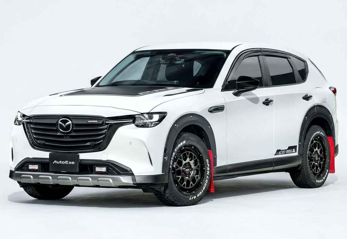 Mazda CX-60 con kit Active XRoss de AutoExe, frontal