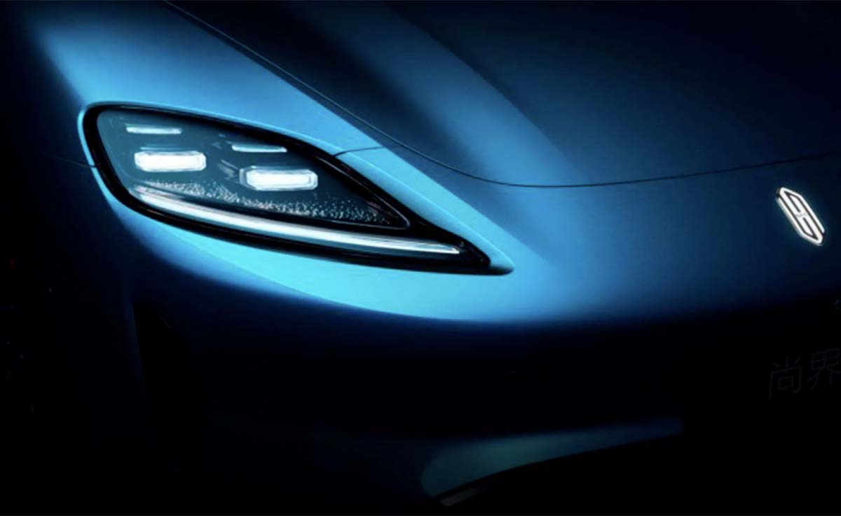 SAIC Z7 clon Porsche Taycan