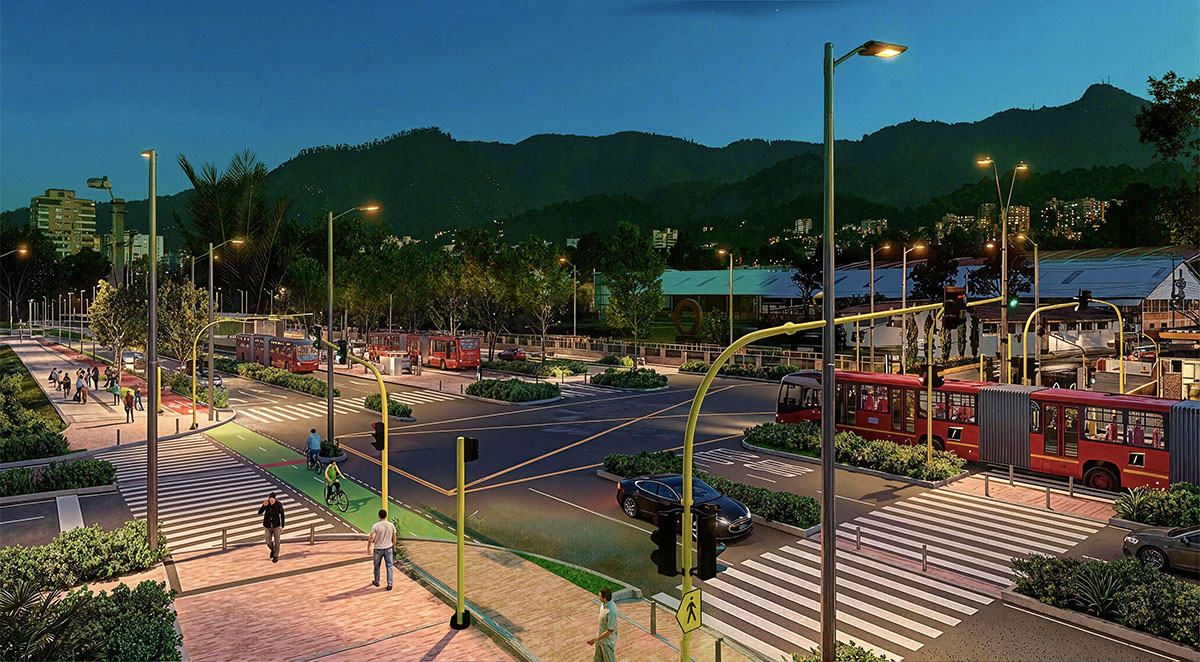 Transmilenio Carrera 7 Bogotá