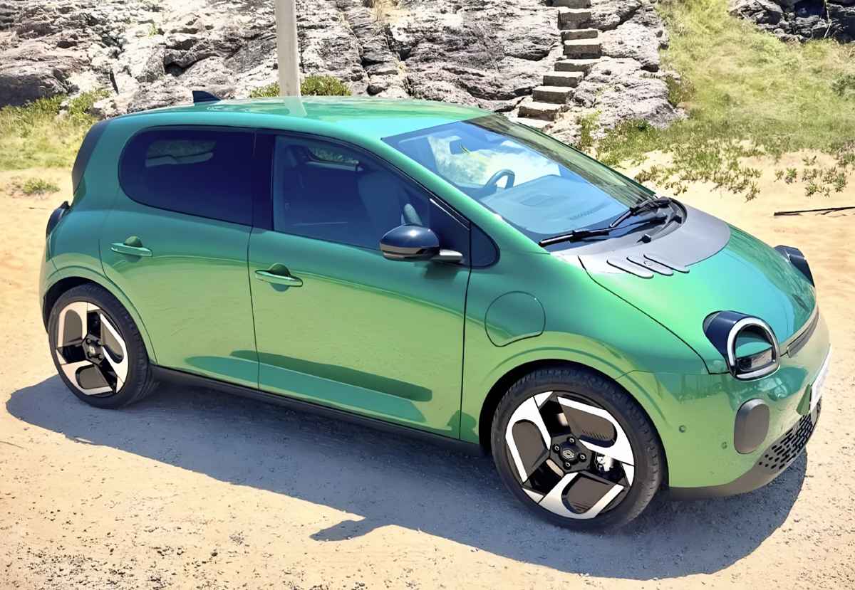 Renault Twingo E-Tech eléctrico, fotos espía en Sudamérica, Punta del Este, Uruguay