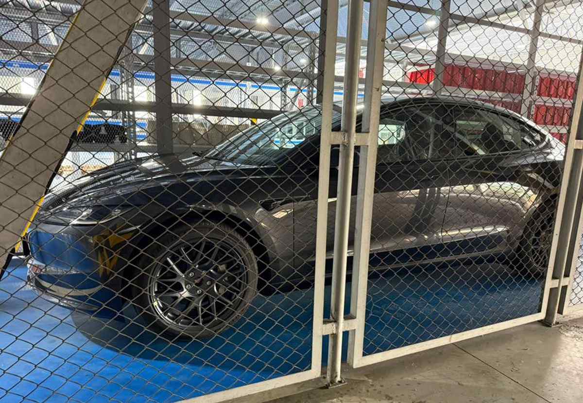 Tesla Model 3 en Marcali.