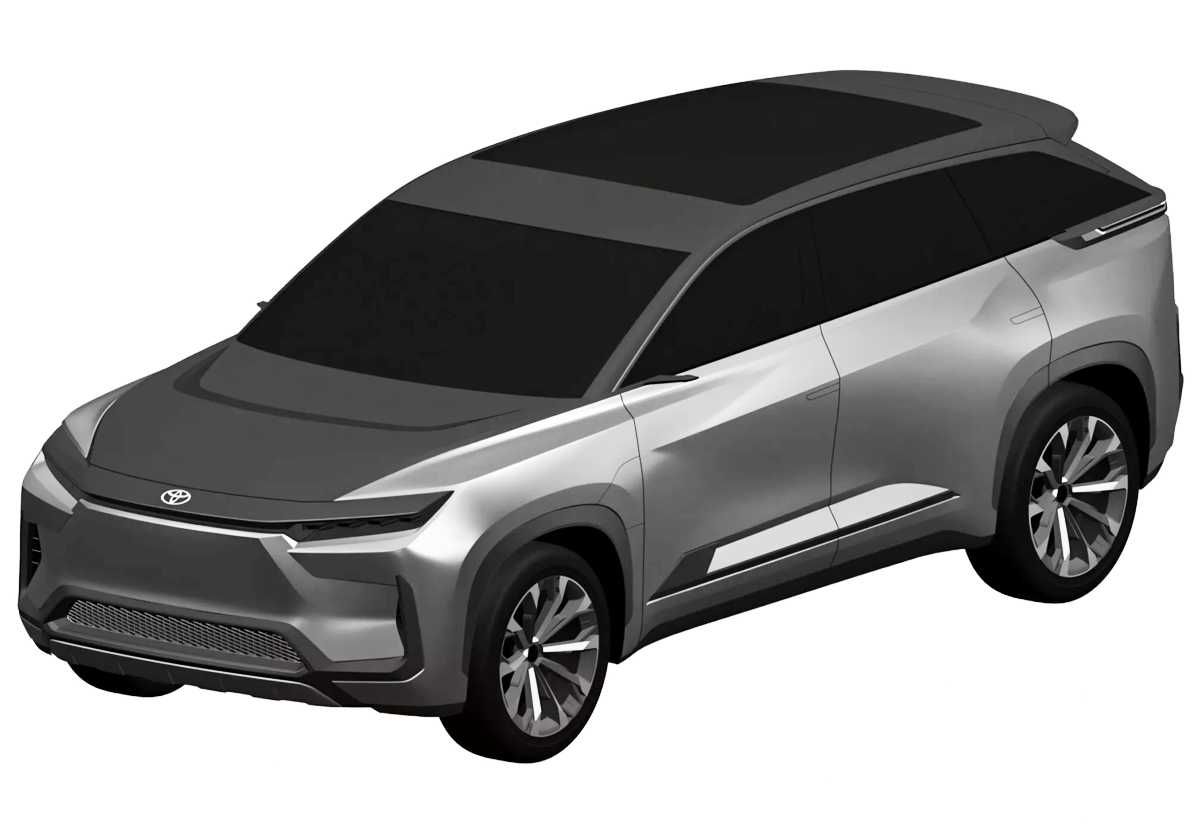 Toyota SUV eléctrico 7 puestos, Toyota bZ5X, Toyota bZ Large Concept, Toyota Highlander eléctrica