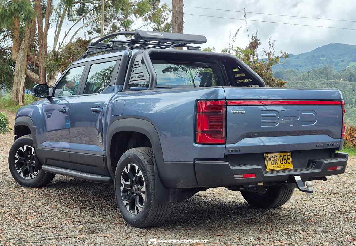 BYD Shark Colombia, primer contacto, primeras impresiones, prueba de manejo.