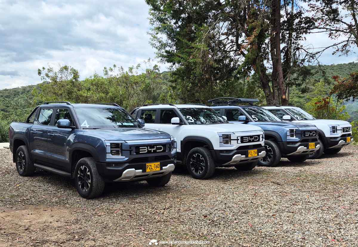 BYD Shark Colombia, primer contacto, primeras impresiones, prueba de manejo.
