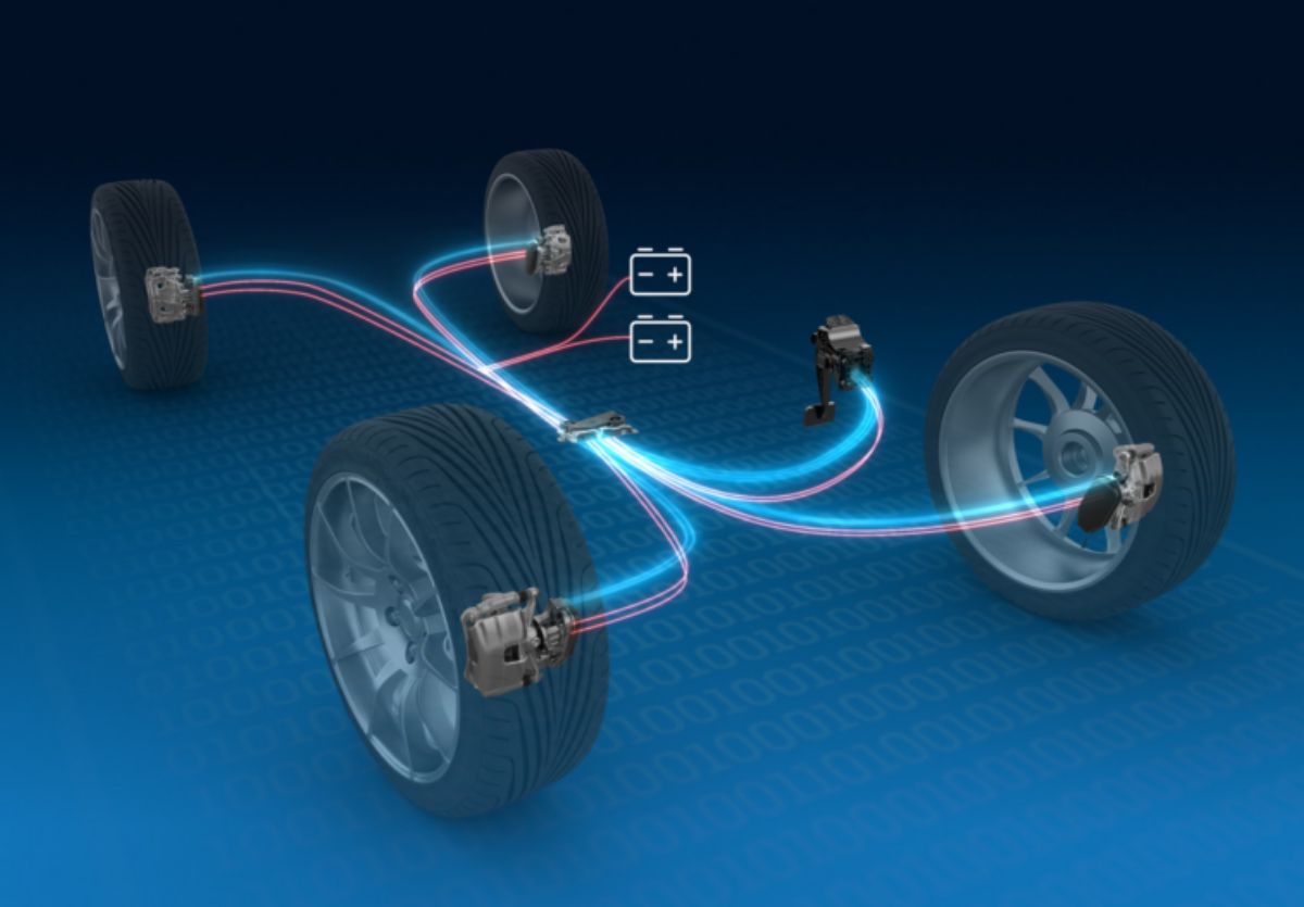 Chery sistema de frenado mecánico electrónico