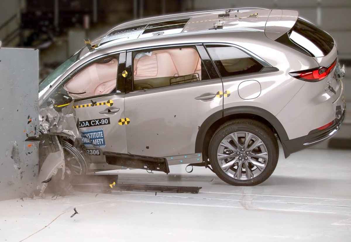 Mazda CX-90, pruebas de seguridad IIHS.