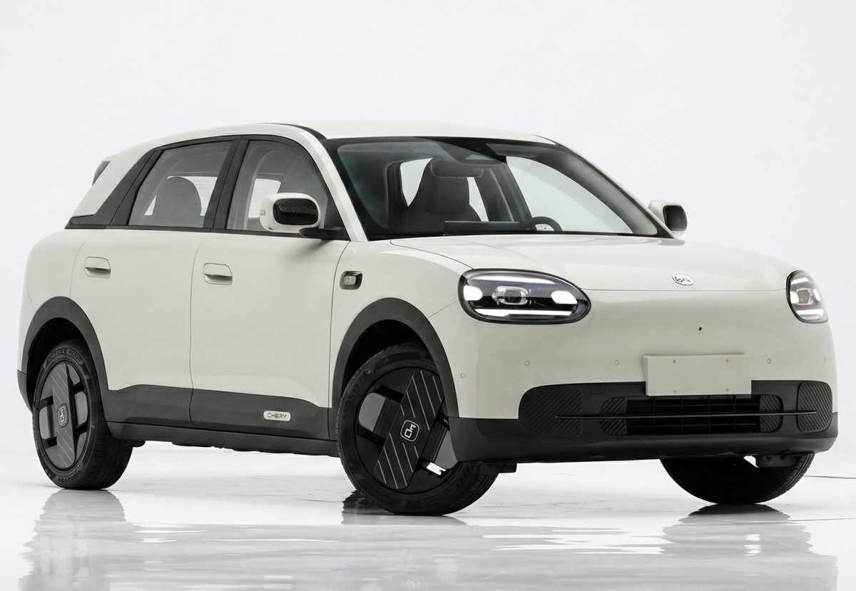 Chery QQ eléctrico, Chery QQ3 2026, vista frontal
