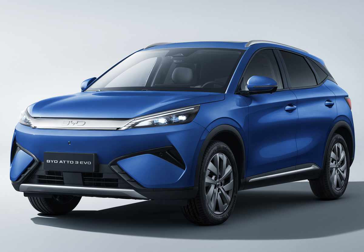 BYD Yuan Plus 2026, BYD Atto 3 EVO, frontal