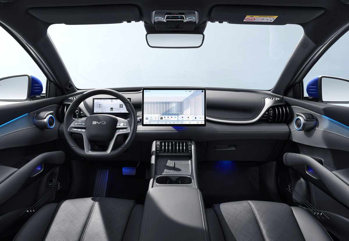 BYD Yuan Plus 2026, BYD Atto 3 EVO, interior tablero