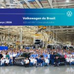 Volkswagen T-Cross hito de producción 2026 Brasil