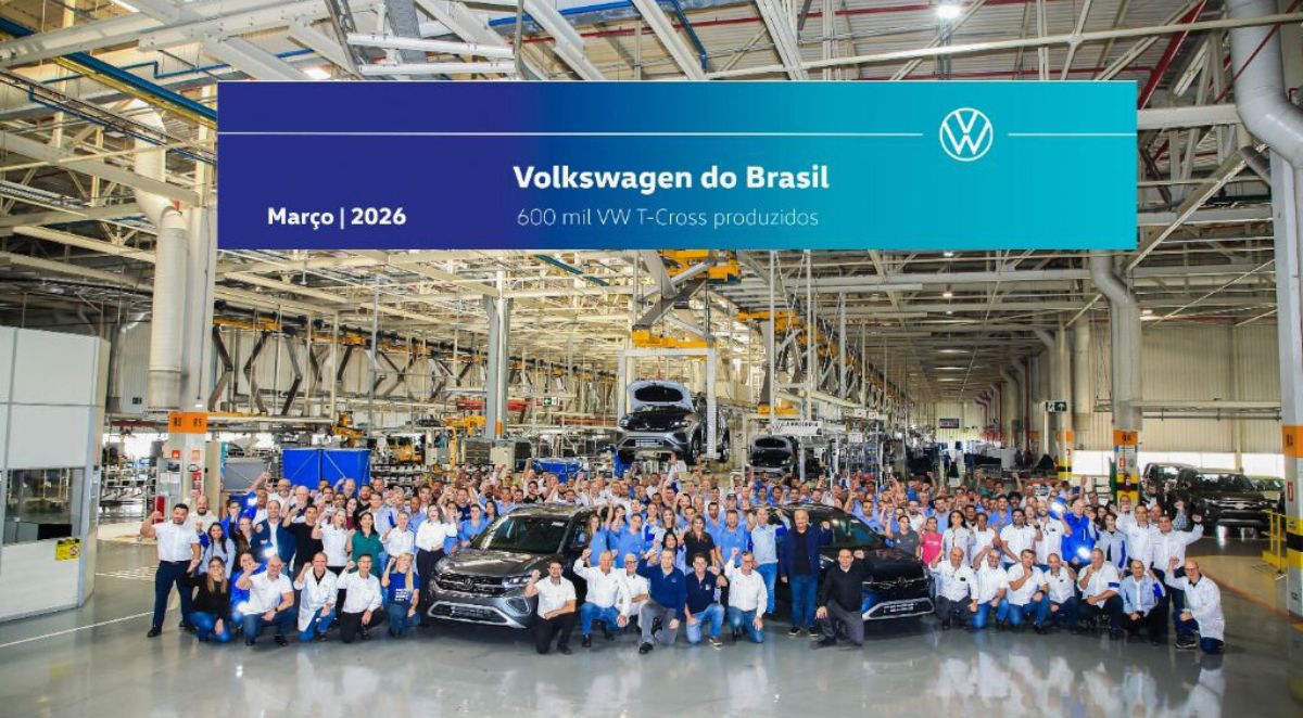 Volkswagen T-Cross hito de producción 2026 Brasil