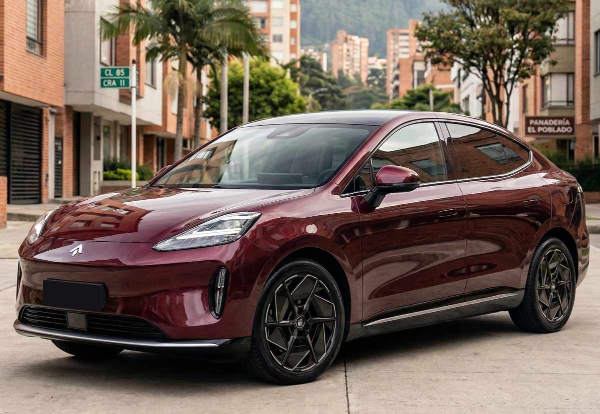 GAC Hyptec HT, SUV eléctrico de alta tecnología en Colombia.