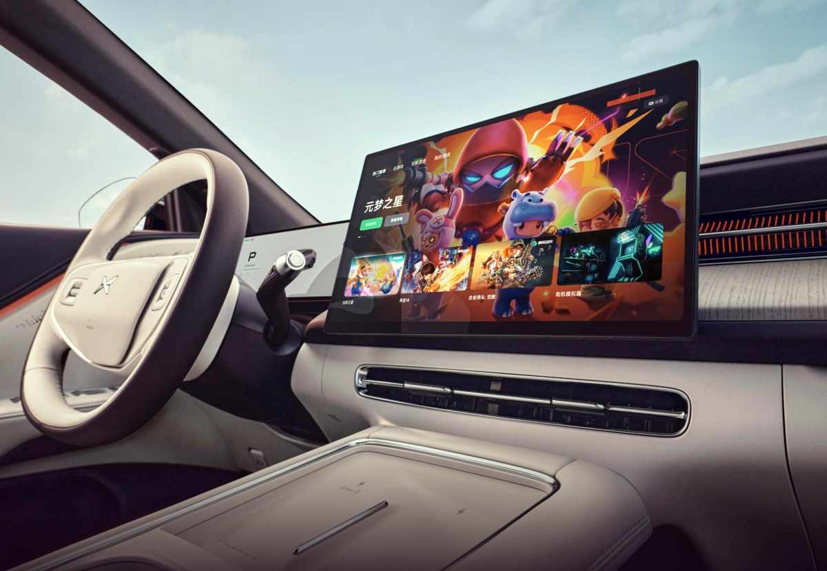 Xpeng G6 EREV, híbrido enchufable de rango extendido, interior