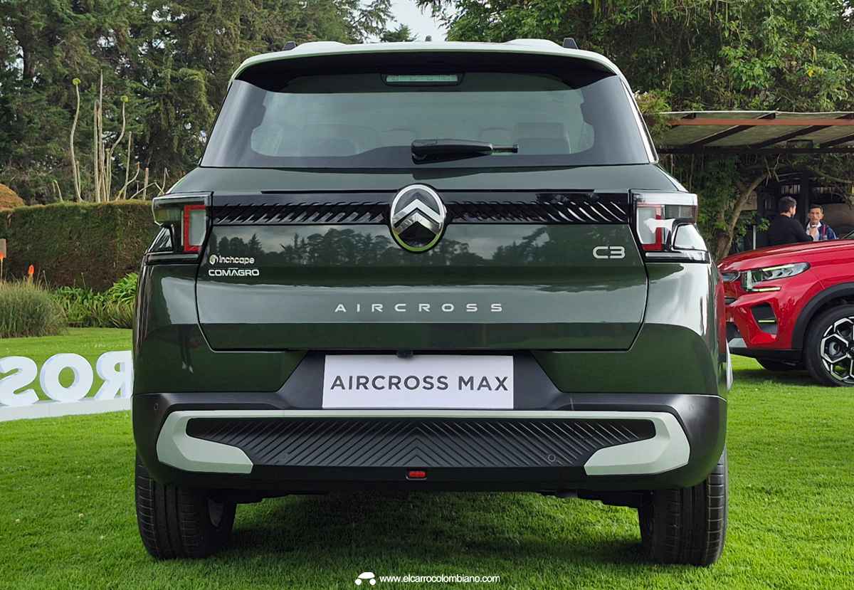 Citroën C3 Aircross MAX Híbrida, vista trasera