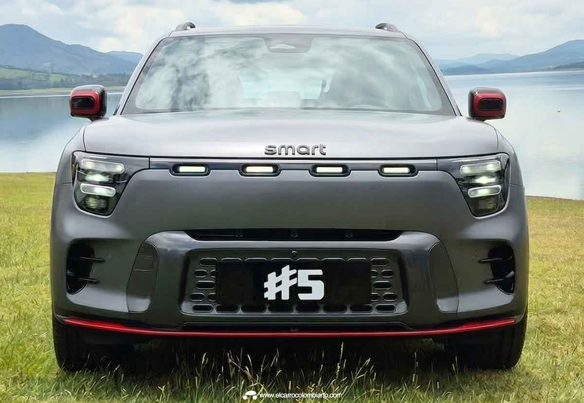 Smart #5 Brabus Colombia, vista frontal