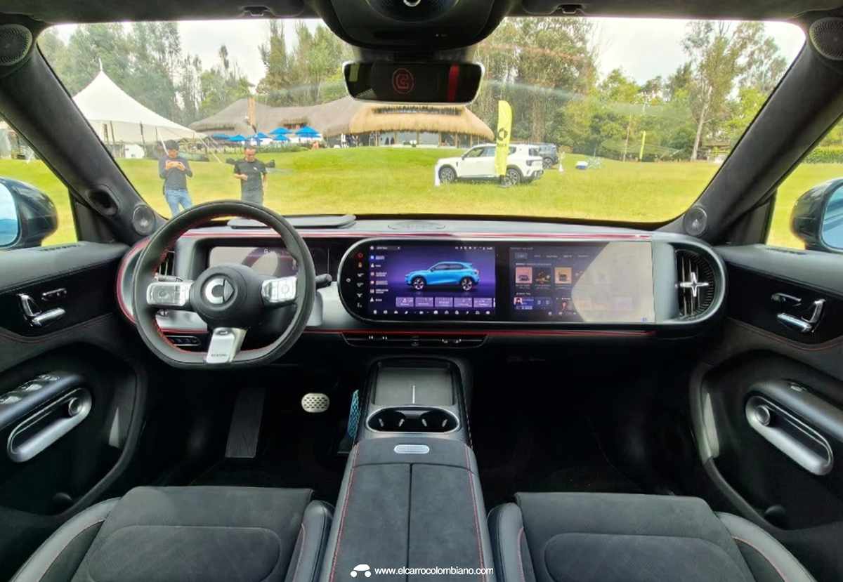 Smart #5 Brabus Colombia, interior tablero