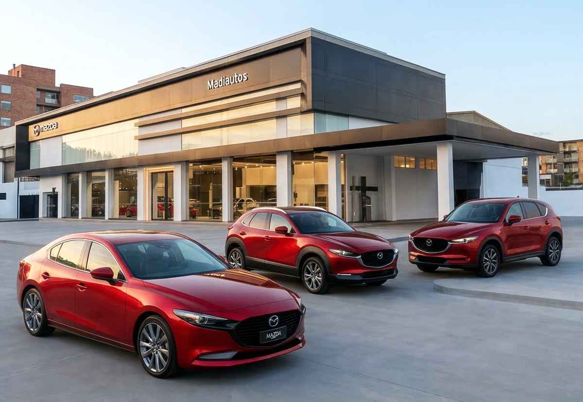 Madiautos Mazda concesionario fachada