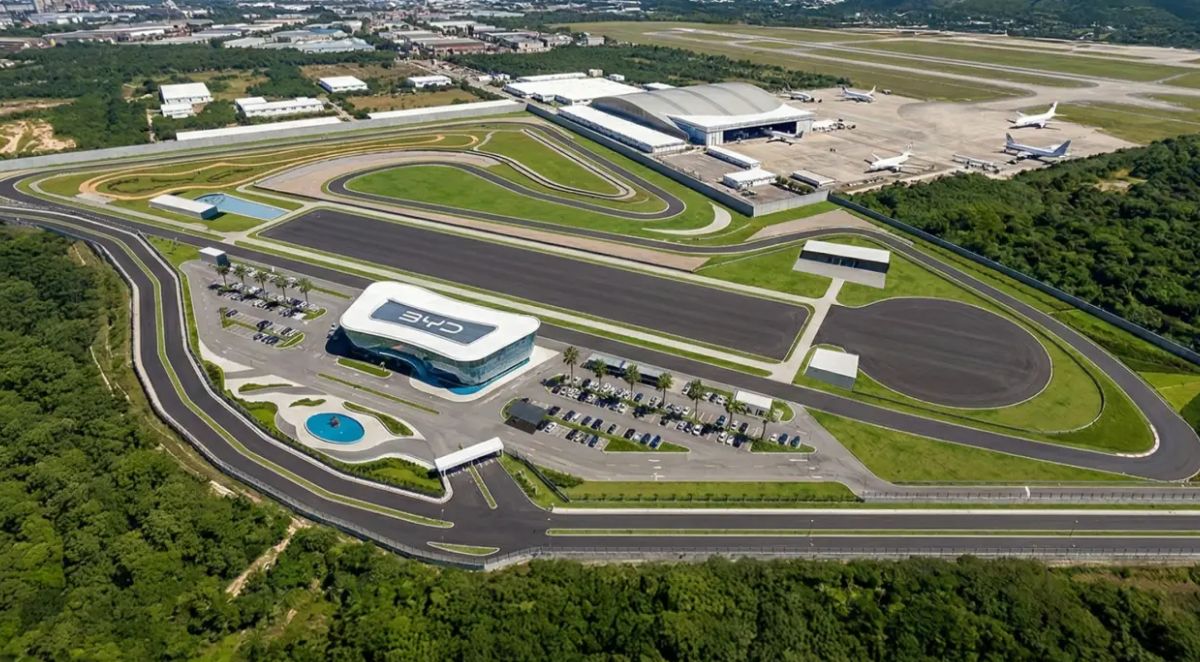 BYD pista de pruebas Brasil 2027