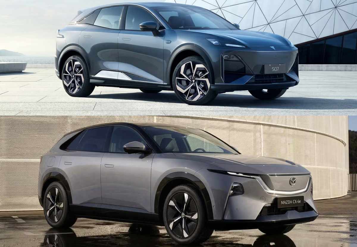 Changan Deepal S07, Mazda CX-6e, Mazda EZ-60
