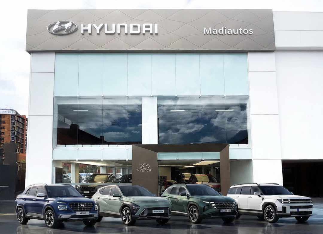 Concesionario Madiautos Hyundai, fachada.