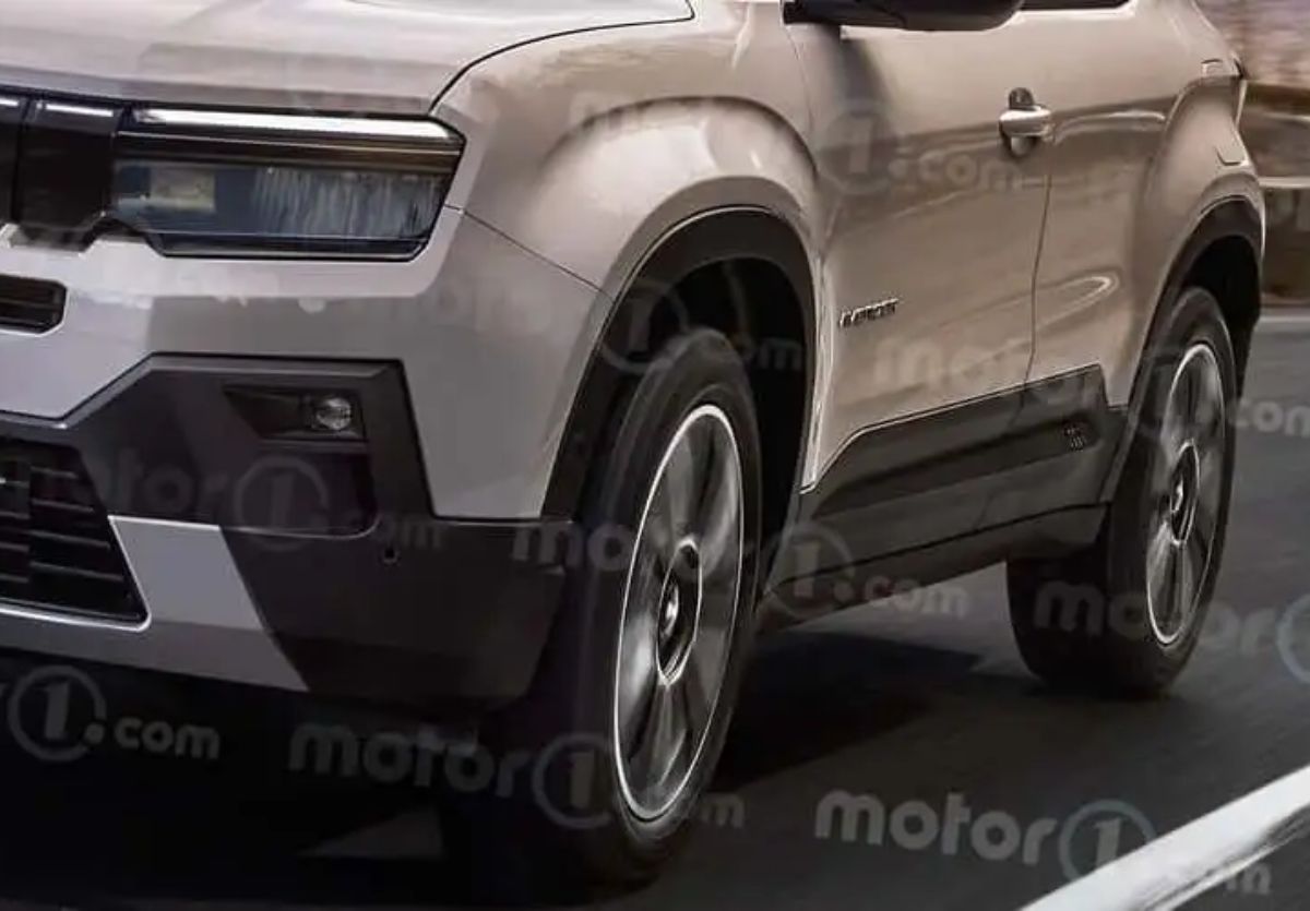 Jeep Avenger actualización 2027 renders