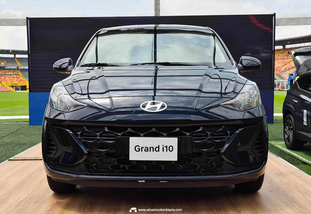 Hyundai Grand i10 2026 Colombia, vista frontal