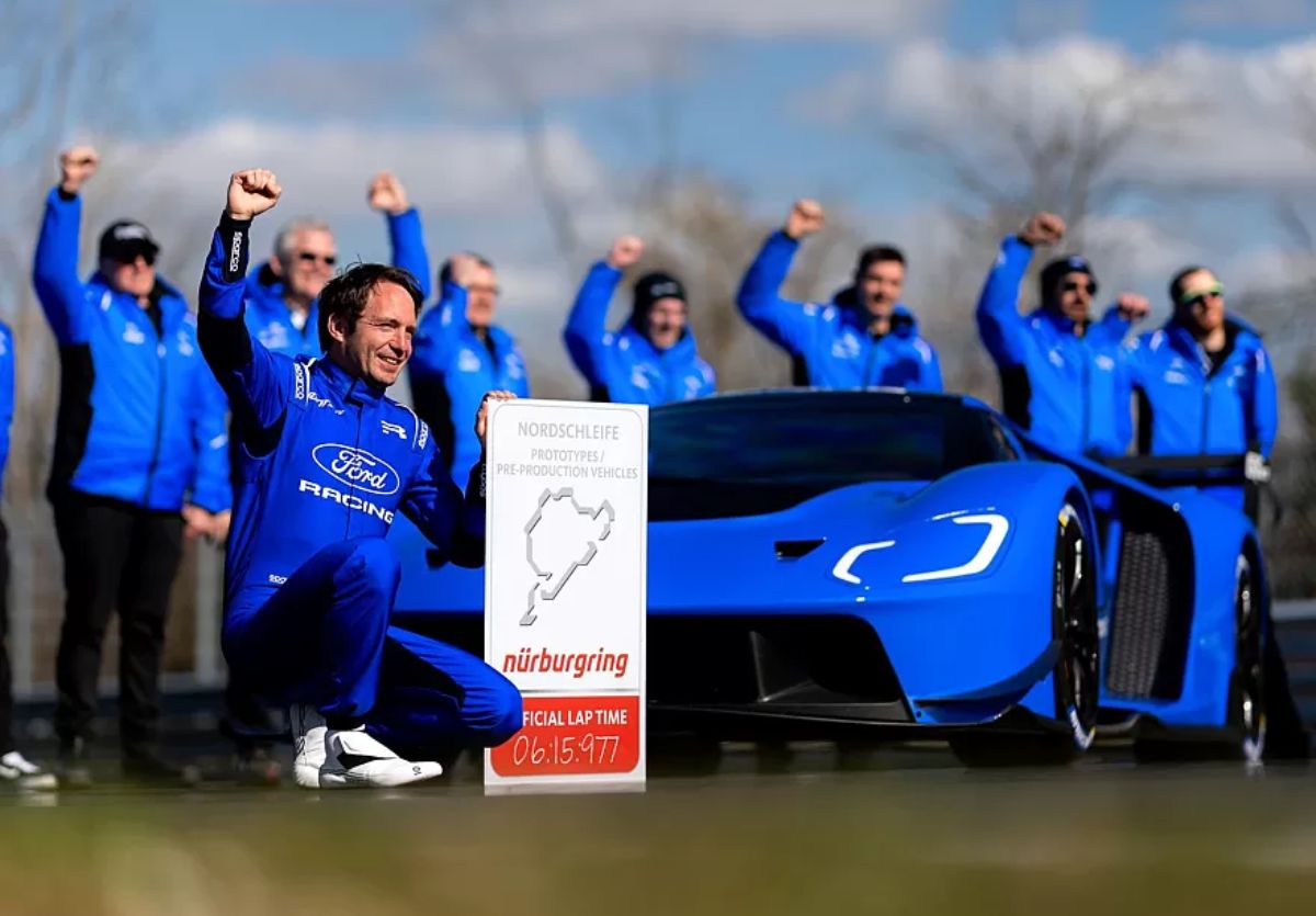 Ford GT Mk IV récord Nürburgring 2026