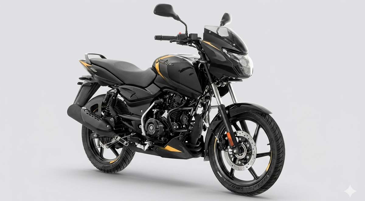 Bajaj Pulsar 150 Oro negro